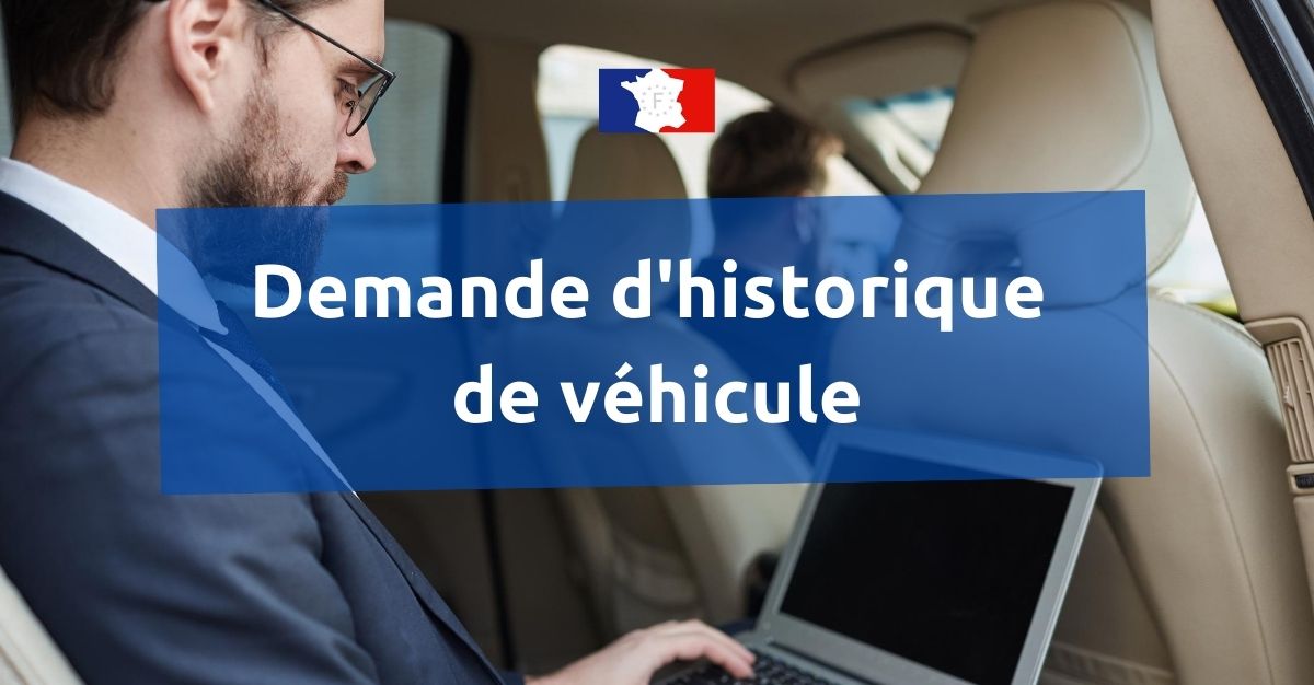 Demande d'historique de véhicule : rapport en ligne